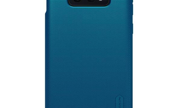 Nillkin Super Frosted Shield - Etui Samsung Galaxy S10e (Peacock Blue) - zdjęcie 1