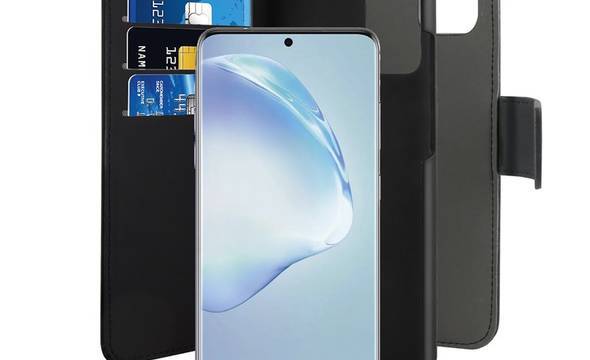 PURO Wallet Detachable - Etui 2w1 Samsung Galaxy S20+ (czarny) - zdjęcie 2