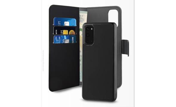 PURO Wallet Detachable - Etui 2w1 Samsung Galaxy S20 (czarny) - zdjęcie 3