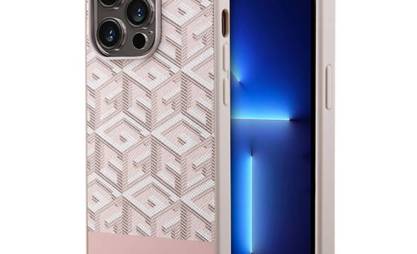 Guess GCube Stripes MagSafe - Etui iPhone 14 Pro Max (R - zdjęcie 1