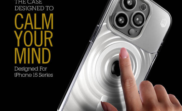 STM Reawaken Ripple MagSafe - Etui iPhone 15 Pro (Clear) - zdjęcie 1