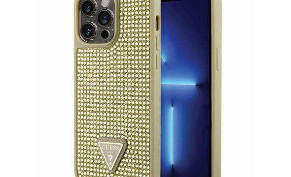 Guess Rhinestone Triangle - Etui iPhone 14 Pro Max (z - zdjęcie 1
