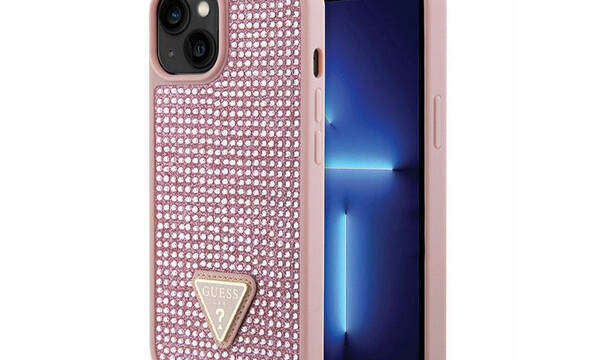Guess Rhinestone Triangle - Etui iPhone 14 Plus (r - zdjęcie 1