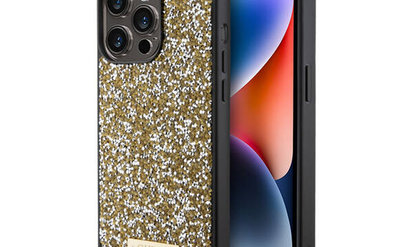 Guess Rhinestone Metal Logo - Etui iPhone 15 Pro Max ( - zdjęcie 1