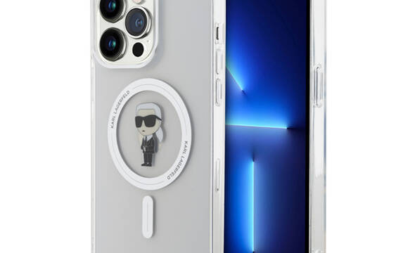 Karl Lagerfeld IML Ikonik MagSafe - Etui iPhone 15 Pro Max (przezroczysty) - zdjęcie 1