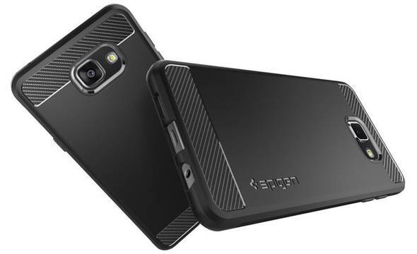 Spigen Capsule Ultra Rugged - Etui Samsung Galaxy A7 (2016) (czarny) - zdjęcie 2