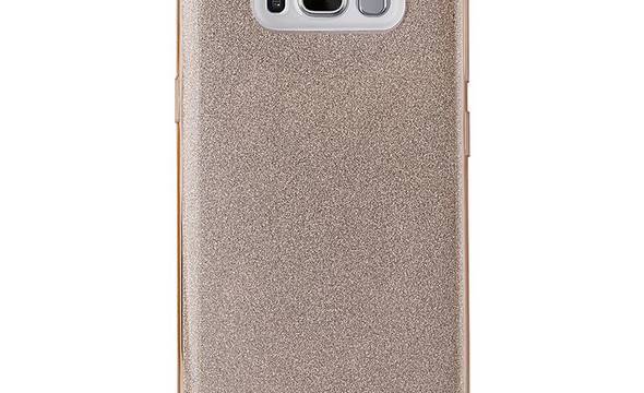 PURO Glitter Shine Cover - Etui Samsung Galaxy S8+ (Gold) - zdjęcie 2