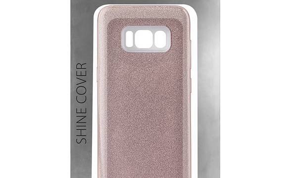 PURO Glitter Shine Cover - Etui Samsung Galaxy S8+ (Rose Gold) - zdjęcie 3