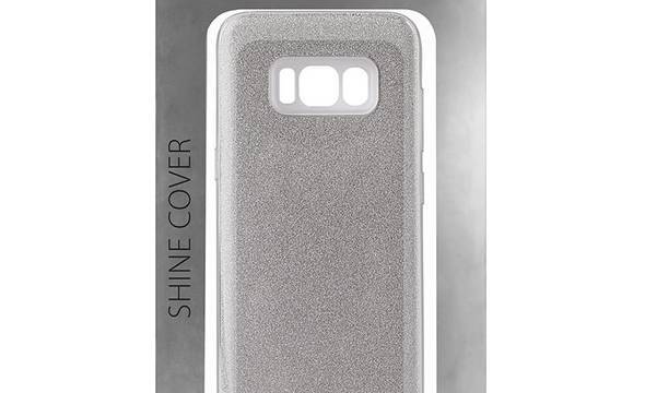 PURO Glitter Shine Cover - Etui Samsung Galaxy S8+ (Silver) - zdjęcie 3
