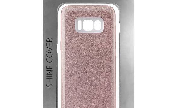 PURO Glitter Shine Cover - Etui Samsung Galaxy S8 (Rose Gold) - zdjęcie 3