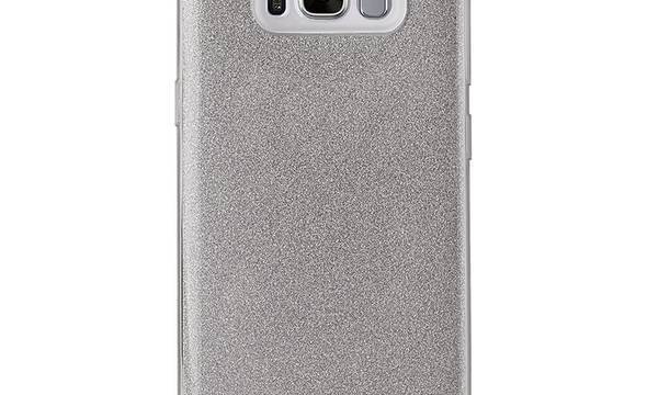 PURO Glitter Shine Cover - Etui Samsung Galaxy S8 (Silver) - zdjęcie 2
