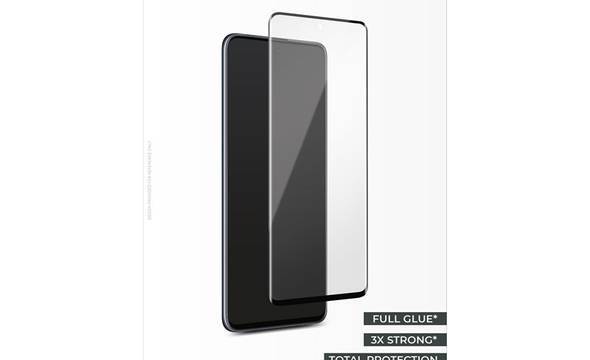 PURO Frame Tempered Glass - Szkło ochronne hartowane na ekran Samsung Galaxy A51 (czarna ramka) - zdjęcie 2