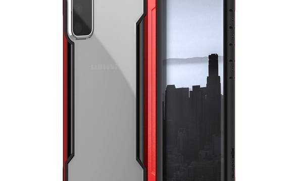 X-Doria Defense Shield - Etui aluminiowe Samsung Galaxy S20 (Drop test 3m) (Red) - zdjęcie 2