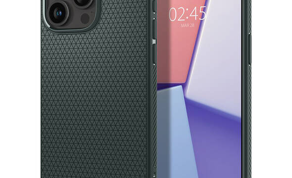 Spigen Liquid Air - Etui do iPhone 15 Pro (Abyss Green) - zdjęcie 1