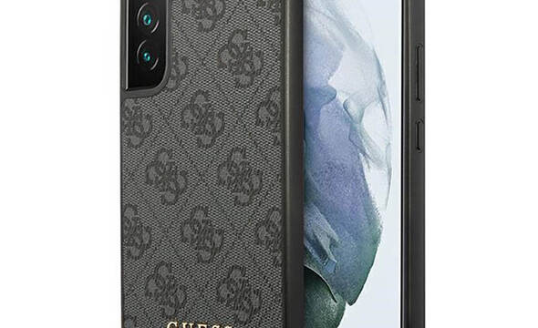 Guess 4G Metal Logo - Etui Samsung Galaxy S23 (szary) - zdjęcie 1