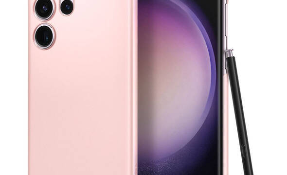 Spigen Airskin - Etui do Samsung Galaxy S23 Ultra (Misty Pink) - zdjęcie 1