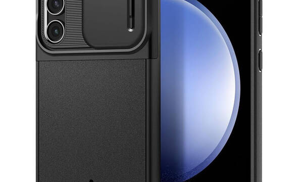 Spigen Optik Armor - Etui do Samsung Galaxy S23 FE (Czarny) - zdjęcie 1