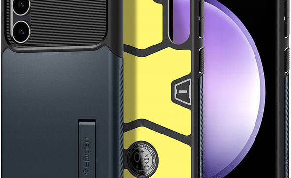 Spigen Slim Armor - Etui do Samsung Galaxy S23 FE (Metal Slate) - zdjęcie 1