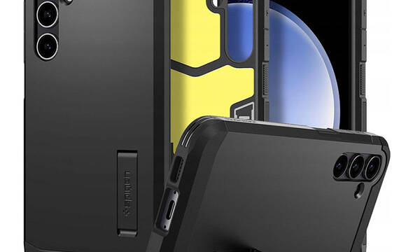 Spigen Tough Armor - Etui do Samsung Galaxy S23 FE (Czarny) - zdjęcie 1