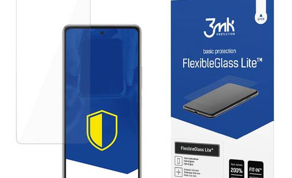 3mk FlexibleGlass Lite - Szkło hybrydowe do Samsung Galaxy A53 5G - zdjęcie 1