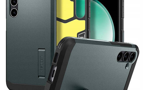 Spigen Tough Armor - Etui do Samsung Galaxy S23 FE (Abyss Green) - zdjęcie 1