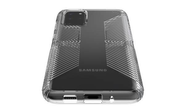 Speck Presidio Perfect-Clear with Grips - Etui Samsung Galaxy S20+ (Clear/Clear) - zdjęcie 4