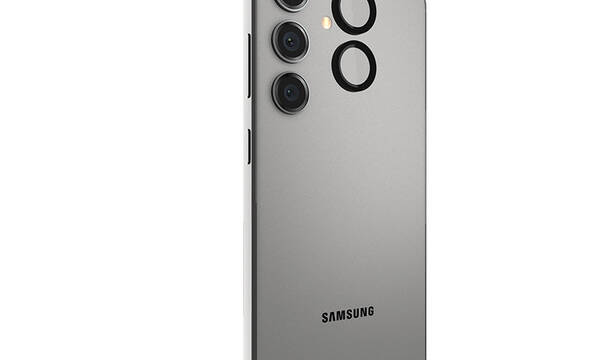 Case-Mate Aluminum Ring Lens Protector - Szkło ochronne na obiektyw aparatu Samsung Galaxy S24 (Black) - zdjęcie 1