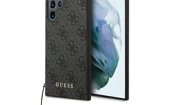 Guess 4G Charms Collection - Etui Samsung Galaxy S24 Ultra (czarny) - zdjęcie 1