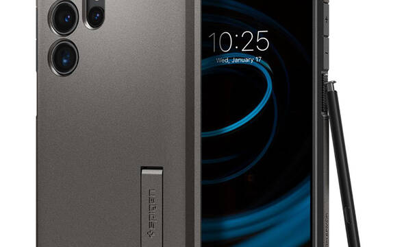 Spigen Tough Armor - Etui do Samsung Galaxy S24 Ultra (Gunmetal) - zdjęcie 1