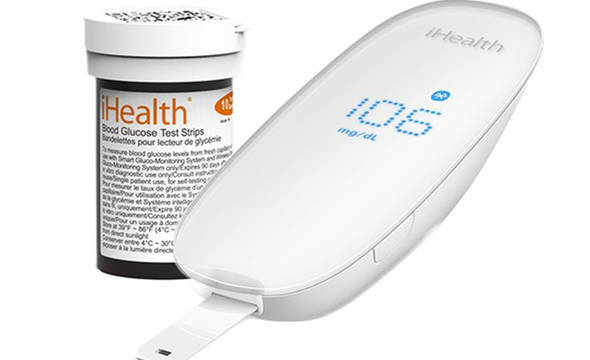 iHealth Smart Wireless Glucose Meter Kit - Elektroniczny glukometr bezprzewodowy iOS/Android (Bluetooth) ZESTAW - zdjęcie 2