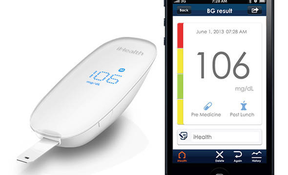 iHealth Smart Wireless Glucose Meter Kit - Elektroniczny glukometr bezprzewodowy iOS/Android (Bluetooth) ZESTAW - zdjęcie 3