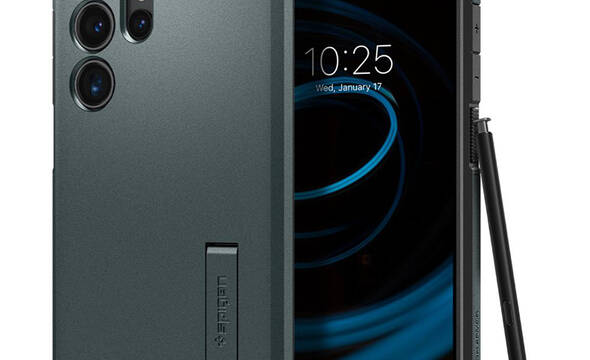 Spigen Tough Armor - Etui do Samsung Galaxy S24 Ultra (Abyss Green) - zdjęcie 1