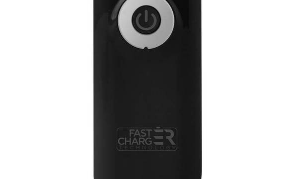 PURO Universal External Fast Charger Battery - Uniwersalny Power Bank 4000 mAh, 2 x USB, 2.4 A (czarny) - zdjęcie 3