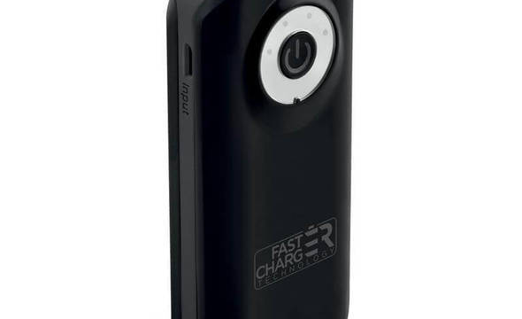 PURO Universal External Fast Charger Battery - Uniwersalny Power Bank 5200 mAh, 2 x USB, 2.4 A (czarny) - zdjęcie 2