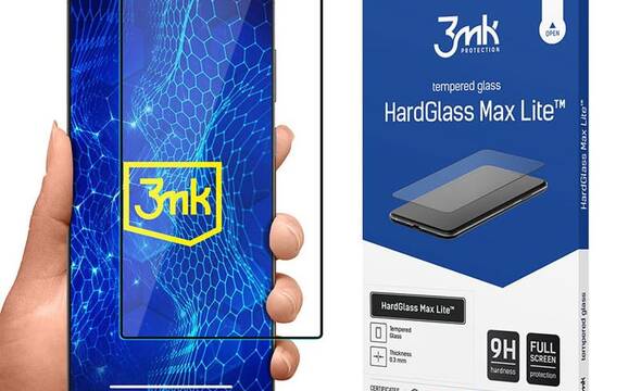 3mk HardGlass Max Lite - Szkło hartowane do Samsung Galaxy S24 Ultra (Czarny) - zdjęcie 1