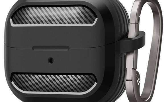 Spigen Rugged Armor - Etui do Samsung Galaxy Buds 3 / 3 FE / 3 Pro (Matte Black) - zdjęcie 1