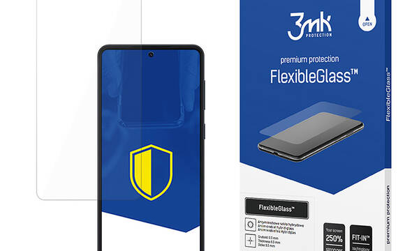 3mk FlexibleGlass - Szkło hybrydowe do Samsung Galaxy M55 5G - zdjęcie 1