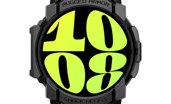 Spigen Rugged Armor Pro - Pasek + etui do Samsung Galaxy Watch 7 44 mm (Matte Black) - zdjęcie 1