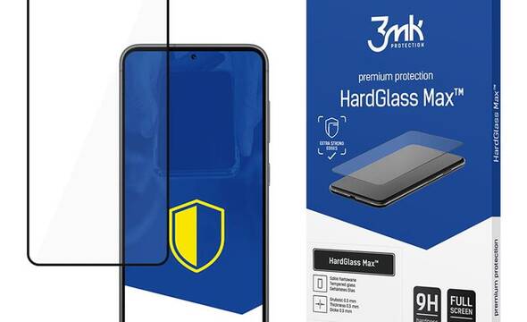 3mk HardGlass Max - Szkło hartowane do Samsung Galaxy S24 FE (Czarny) - zdjęcie 1