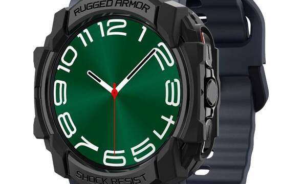 Spigen Rugged Armor - Obudowa do Samsung Galaxy Watch Ultra 47 mm (2025/2024) (Matte Black) - zdjęcie 1