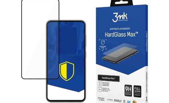 3mk HardGlass Max - Szkło hartowane do Samsung Galaxy A55 5G (Czarny) - zdjęcie 1