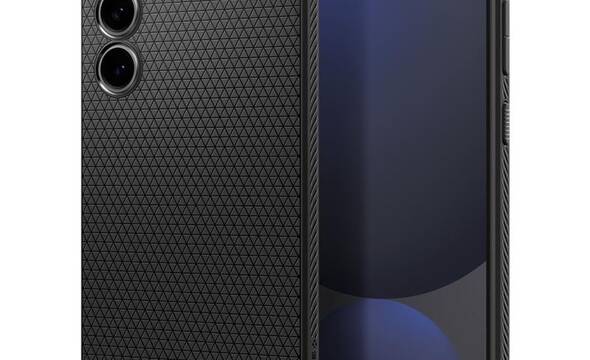 Spigen Liquid Air - Etui do Samsung Galaxy S24 FE (Matte Black) - zdjęcie 1