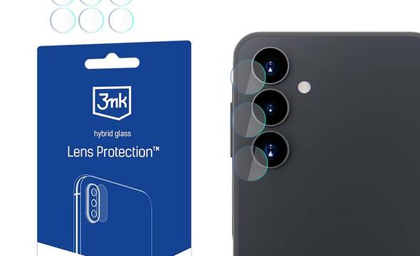 3mk Lens Protection - Szkło na obiektyw aparatu Samsung Galaxy A16 4G/5G (4 zestawy) - zdjęcie 1