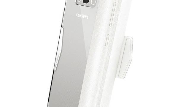 X-Doria Engage Folio - Etui Samsung Galaxy S8 z kieszeniami na kartę (White) - zdjęcie 2