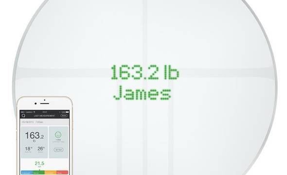 QardioBase 2 Smart Scale - Inteligentna waga z funkcją analizy składu ciała BMI Wi-FI dla iOS / Android / Kindle / Apple Health (Arctic White) - zdjęcie 1