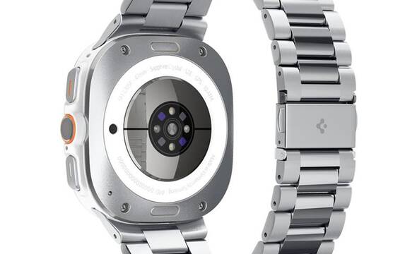 Spigen Modern Fit Band - Bransoleta do Samsung Galaxy Watch Ultra 47 mm (Srebrny) - zdjęcie 1