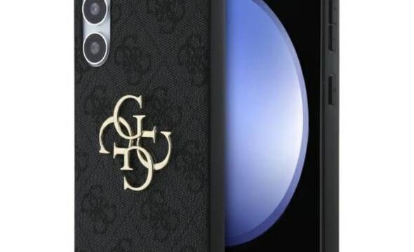 Guess 4G Big Metal Logo - Etui Samsung Galaxy S24 FE (szary) - zdjęcie 1