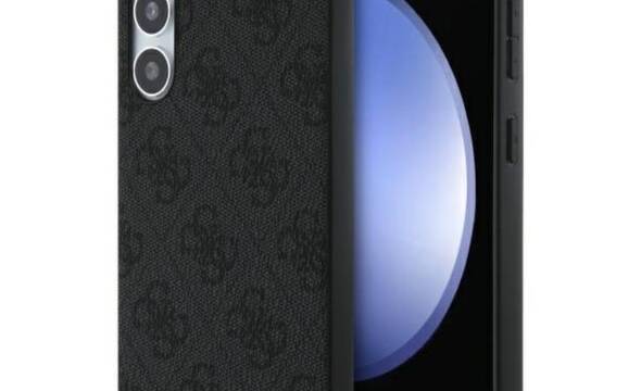 Guess 4G Metal Gold Logo - Etui Samsung Galaxy S24 FE (szary) - zdjęcie 1