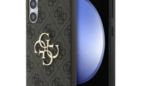 Guess 4G Big Metal Logo - Etui Samsung Galaxy S24 FE (bršzowy) - zdjęcie 1