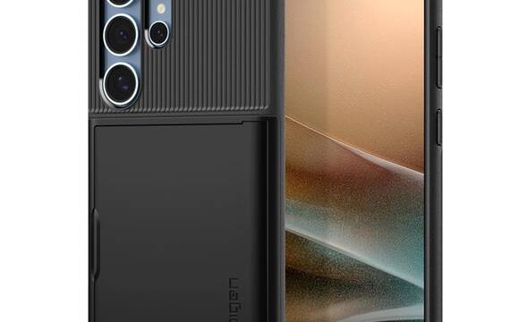 Spigen Slim Armor CS - Etui do Samsung Galaxy S25 Ultra (Czarny) - zdjęcie 1